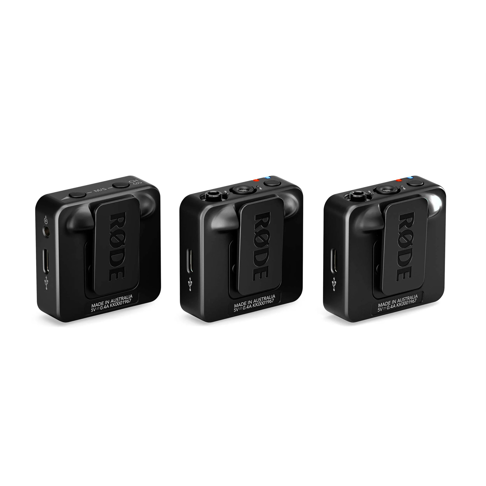 Rode Wireless GO (Gen 3) Wireless Microphone System with 2x Orange Interview GO