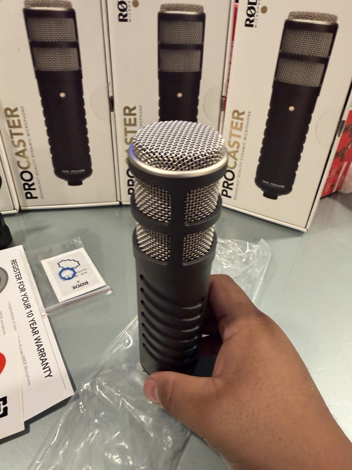 RØDE Procaster Dynamic Microphone XLR 3 Pin for Broadcasting – Black