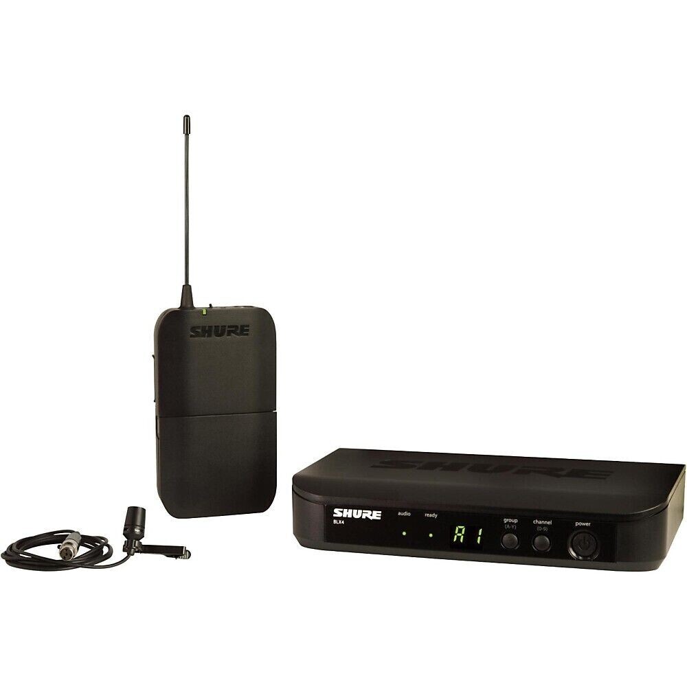 Shure BLX14 Lavalier System with CVL Lavalier microphone Band H10,542 to 572 MHz