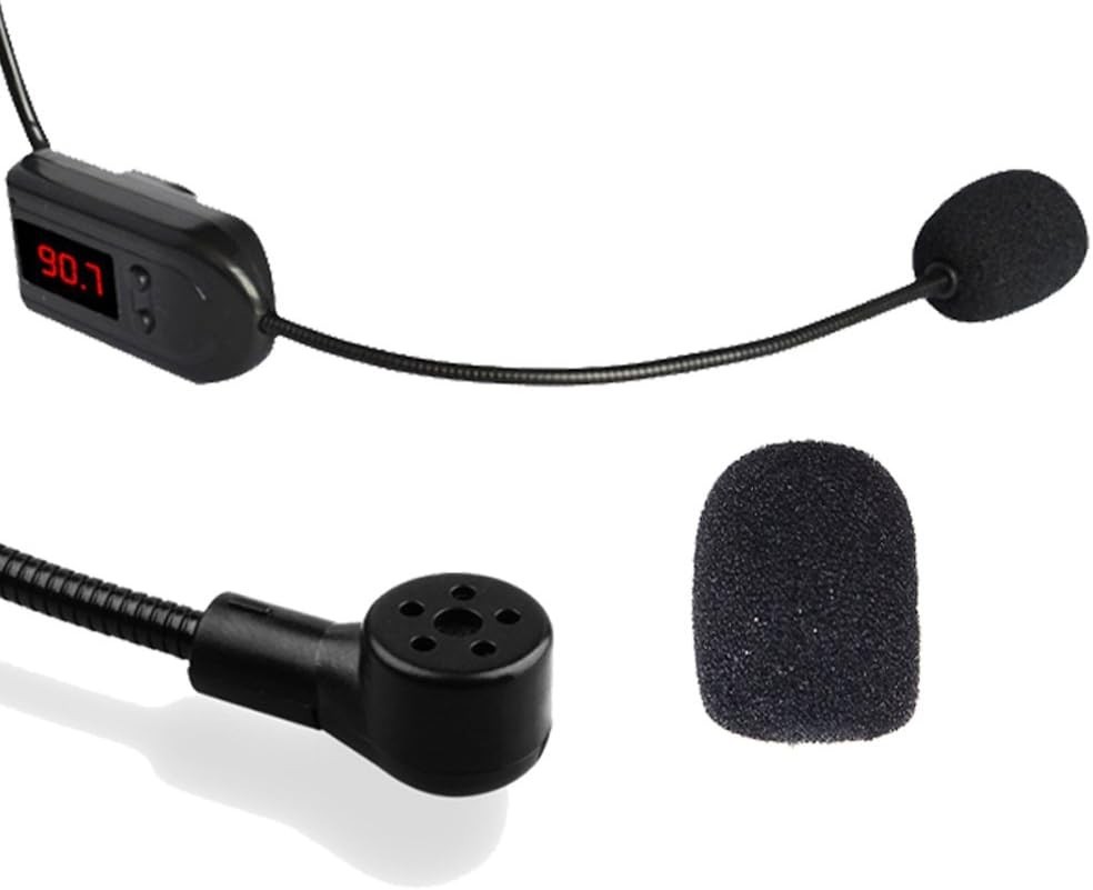 15 Pack Foam Microphone Windscreen, Lapel Headset Microphone Sponge Mini Foam…