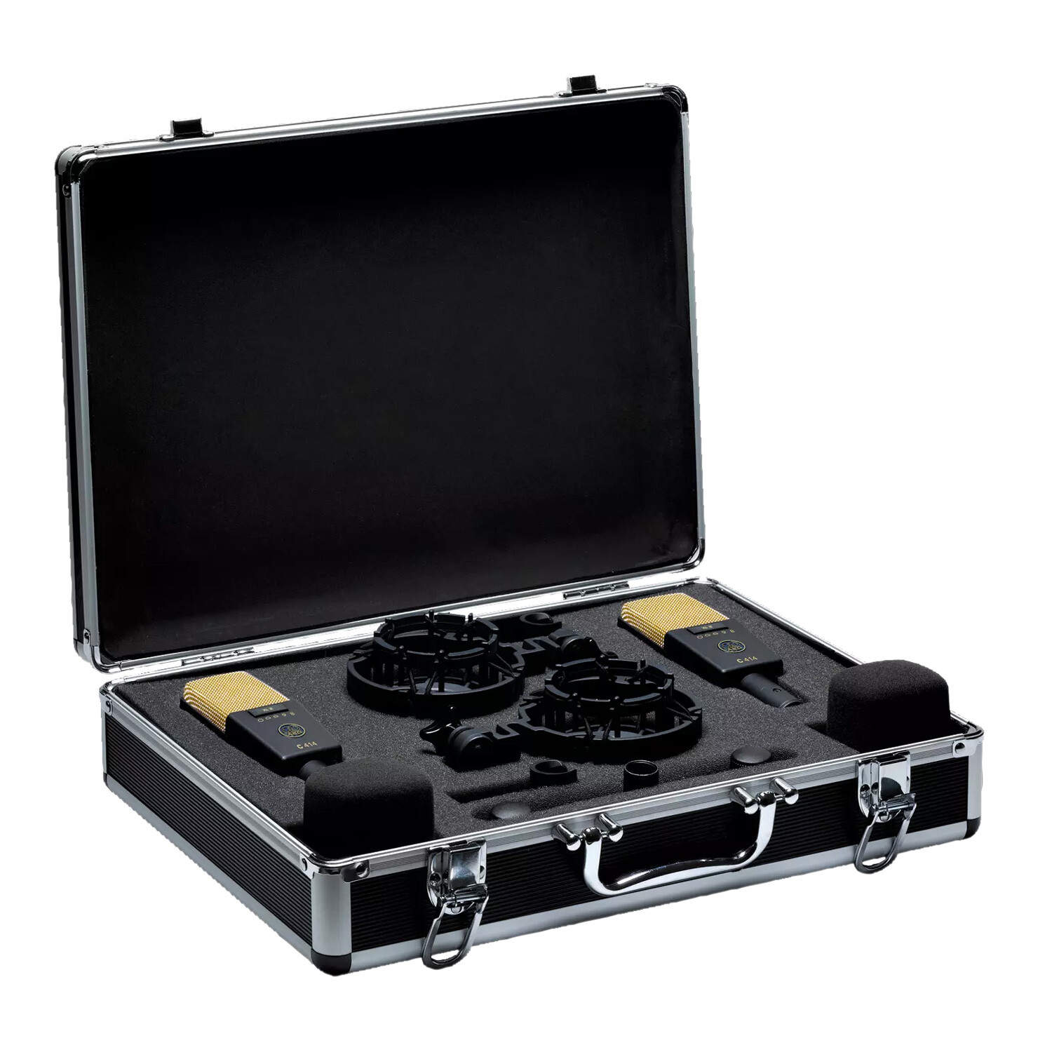 AKG C 414 XL II/ST Matched Pair of Large-Diaphragm Condenser Microphones