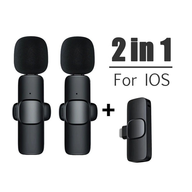 Lavalier Wireless Bluetooth Mic – Portable Mini Microphone for Type-C