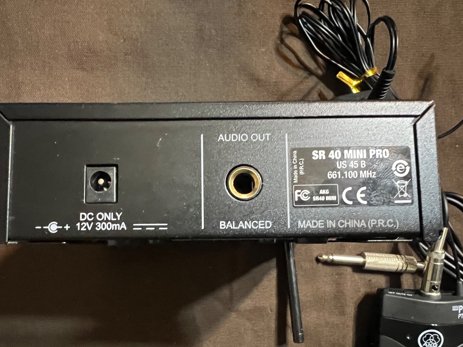 akg mini pro sr40 & pr40