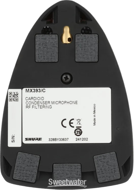 Shure MX393/C Microflex Cardioid Boundary Microphone