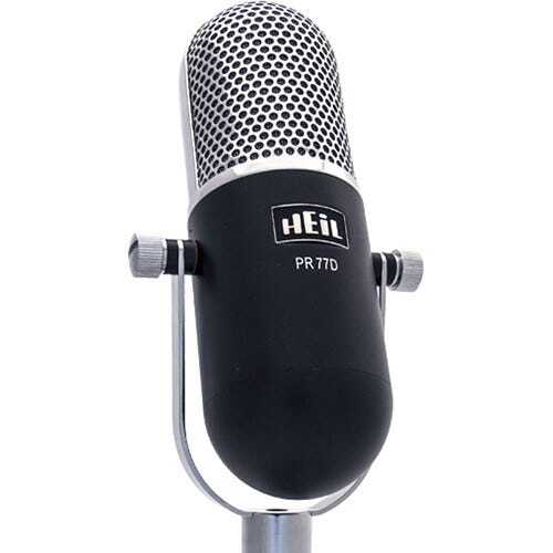 Heil Sound PR77D Deco Series mic with PR40 element (black body)