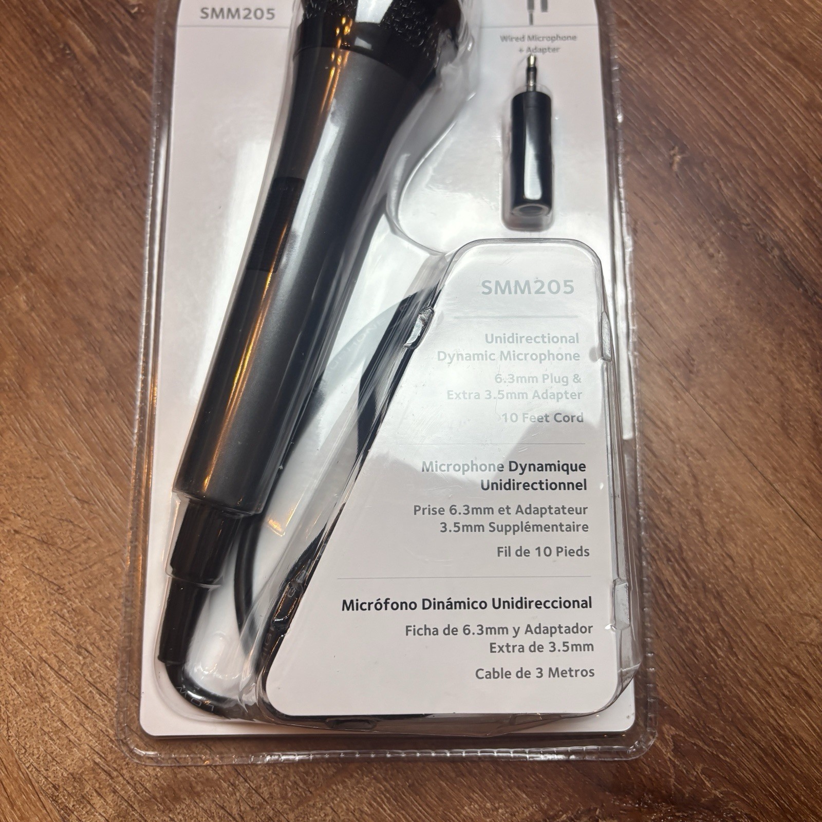 Singing Machine SMM205 Dynamic Professional dynamic Microphone New