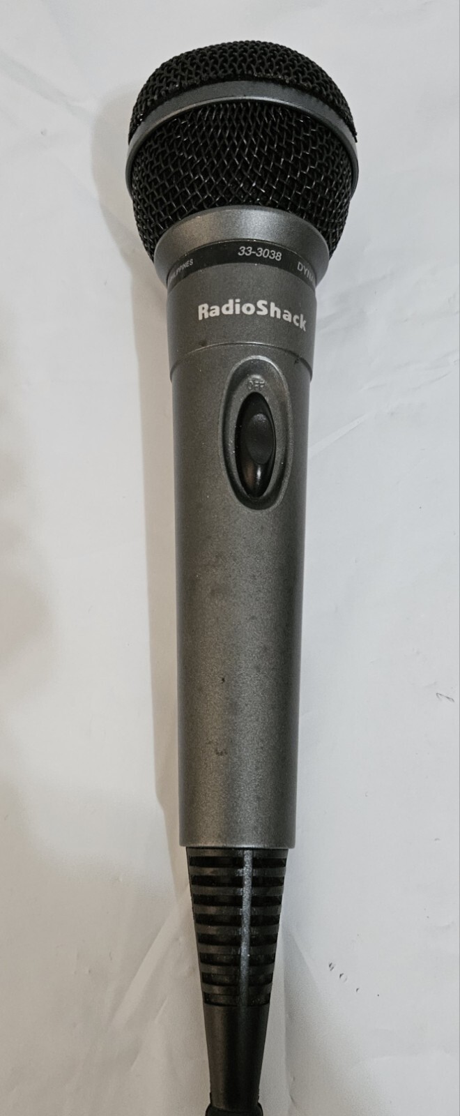 Radio Shack Unidirectional Dynamic Microphone 33-3038