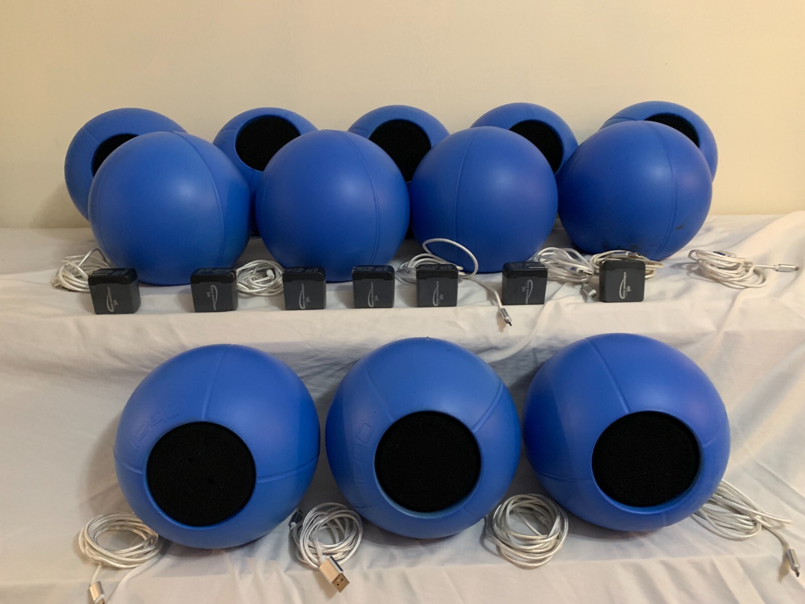 Throwable Microphone (Lot Of 14) QBall From SHARK TANK Teachers Love Mic360