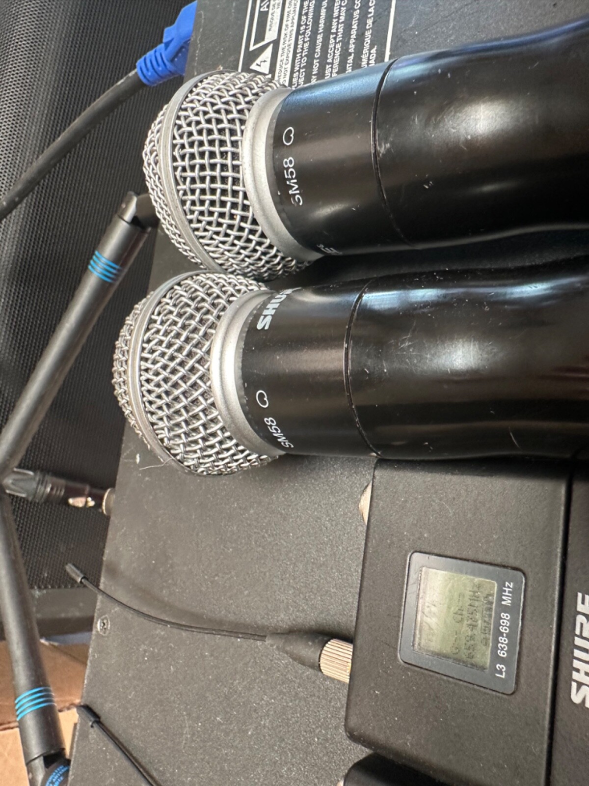 shure ur4d ur2 ur1