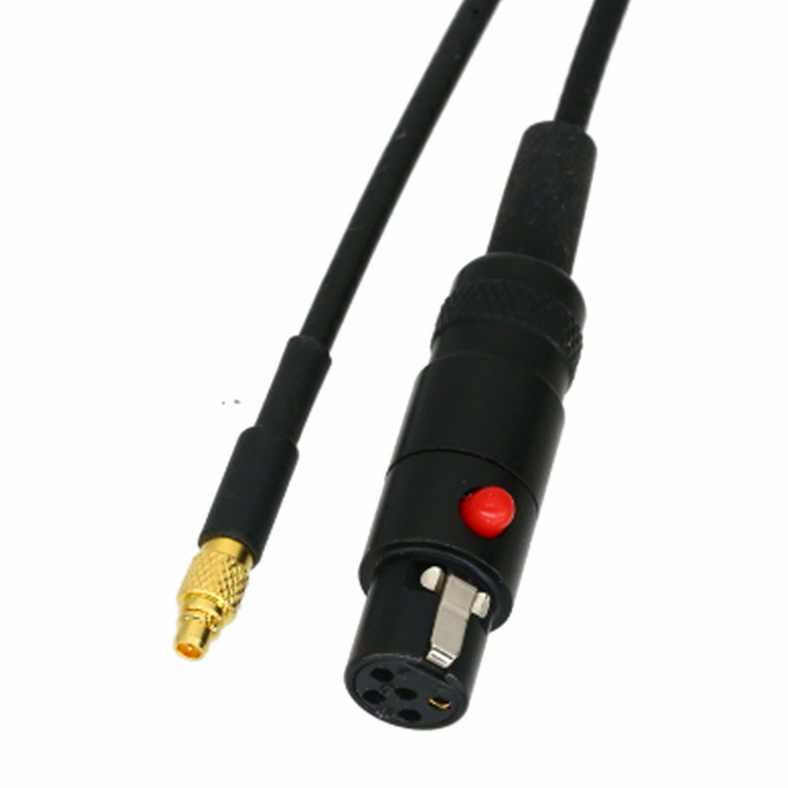 Mini-XLR 5-Pin TA5F jack 6FT RF cable For Earset Microphone Bodypack Transmitter