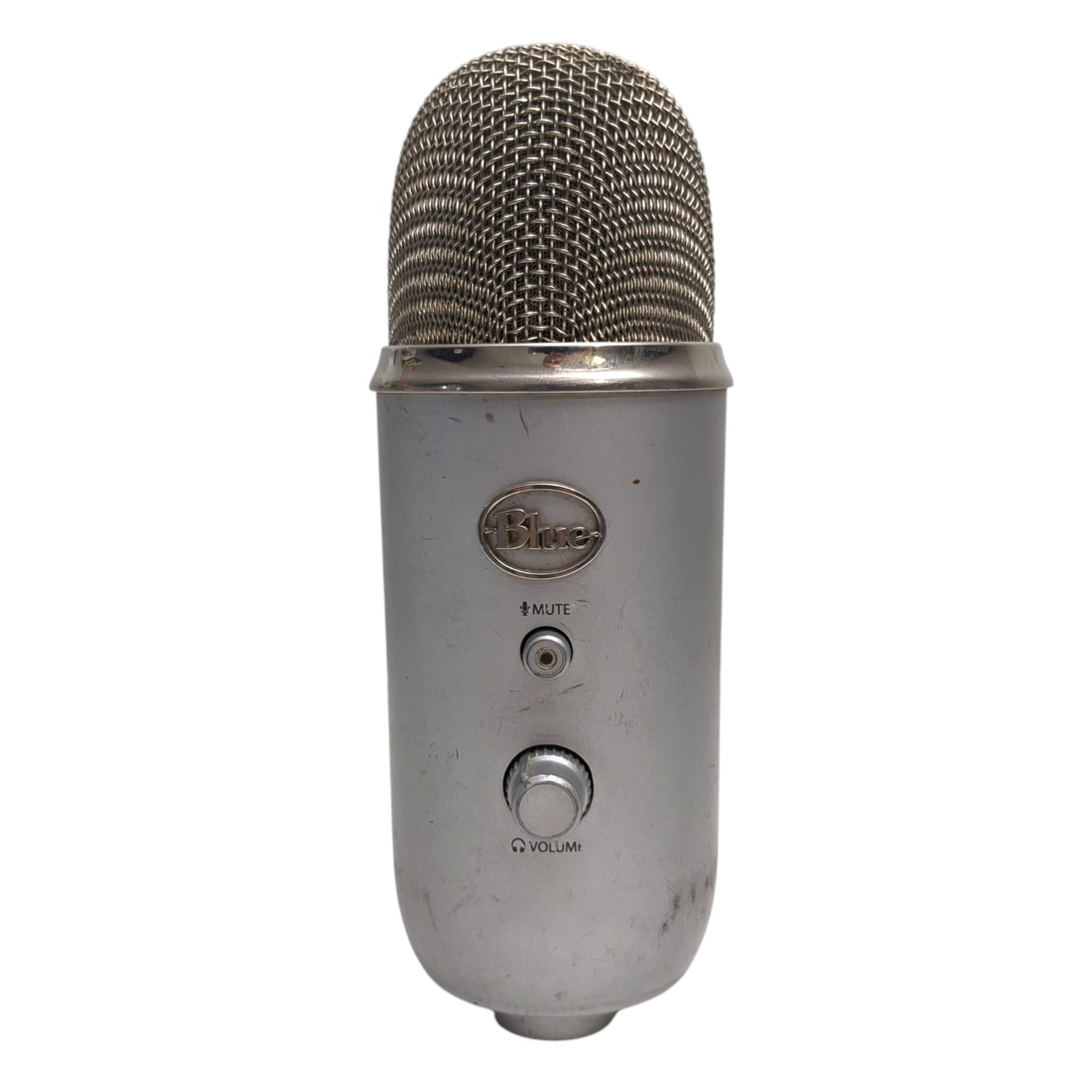 Blue Yeti USB Microphone Silver / Gray UNTESTED PARTS ONLY
