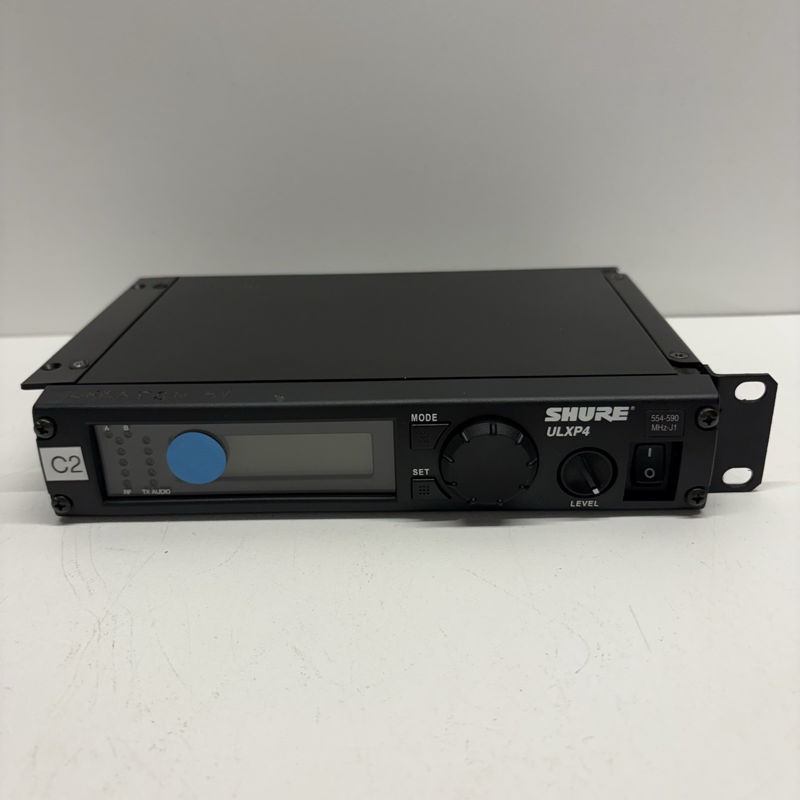 Shure ULXP4 UHF Wireless Mic Receiver 554-590 MHz – No Power Supply or Antennas