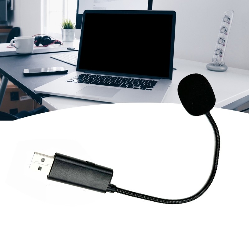 USB Microphone Omnidirectional USB Microphone for Games Chat