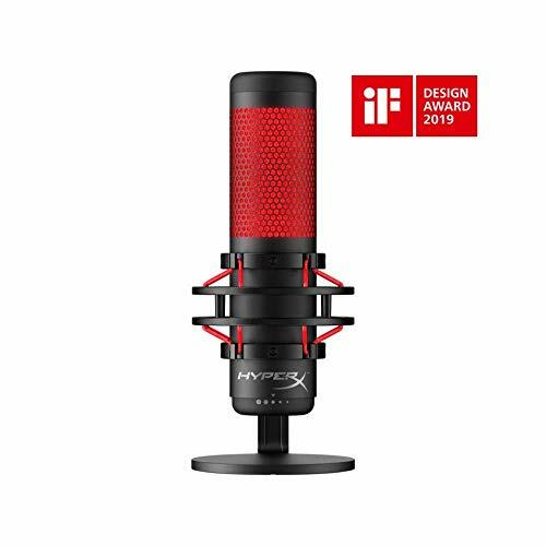 Kingston HyperX QuadCast Standalone Microphone HX-MICQC-BK NEW