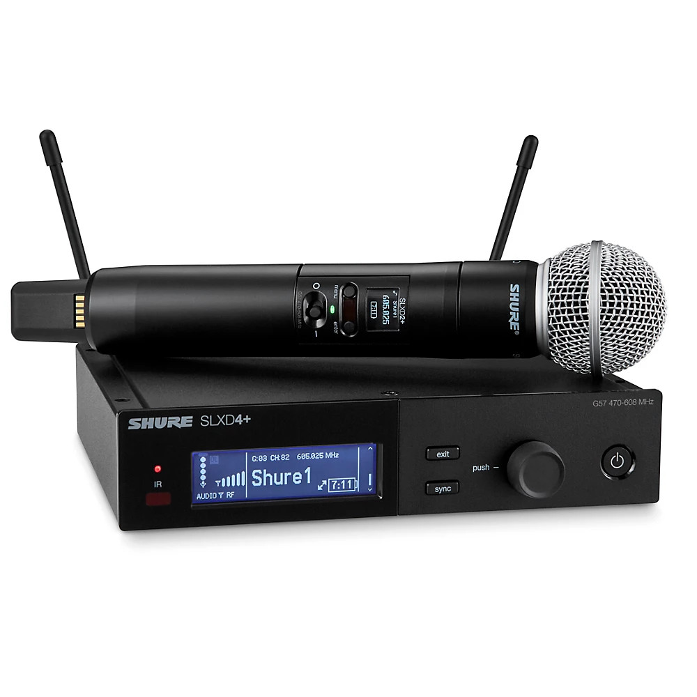 Shure SLXD24+SM58 Digital Wireless Handheld Microphone System Band G57