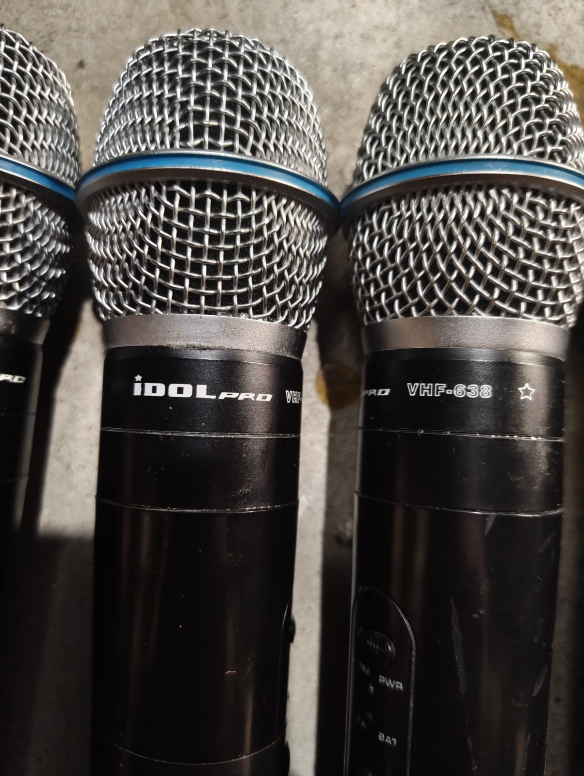 IdolPro UHF-638 Wireless Microphone Set – Without Reciever (Read description)