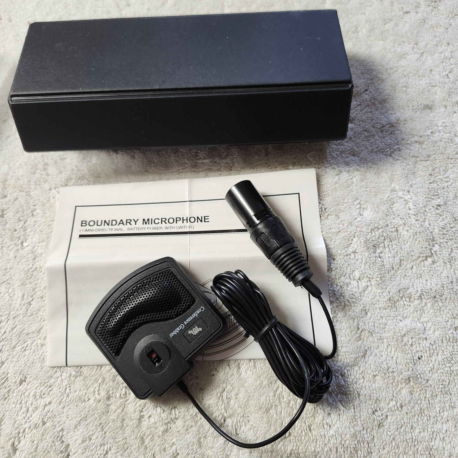 Brand New Martel XLR CG-1 Conference Grabber Microphone