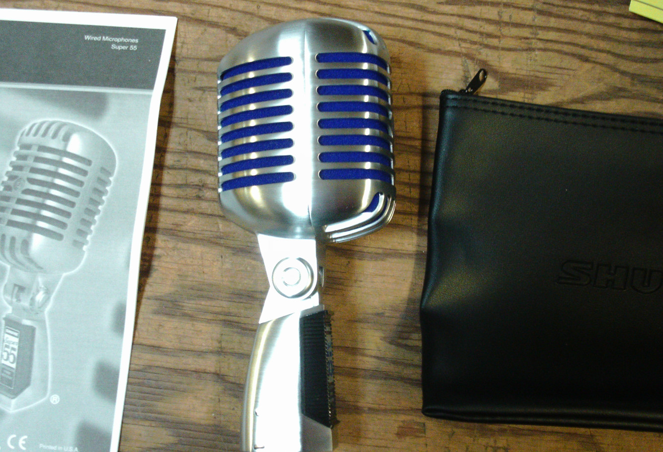 Shure Super 55 Supercardioid Dynamic Microphone