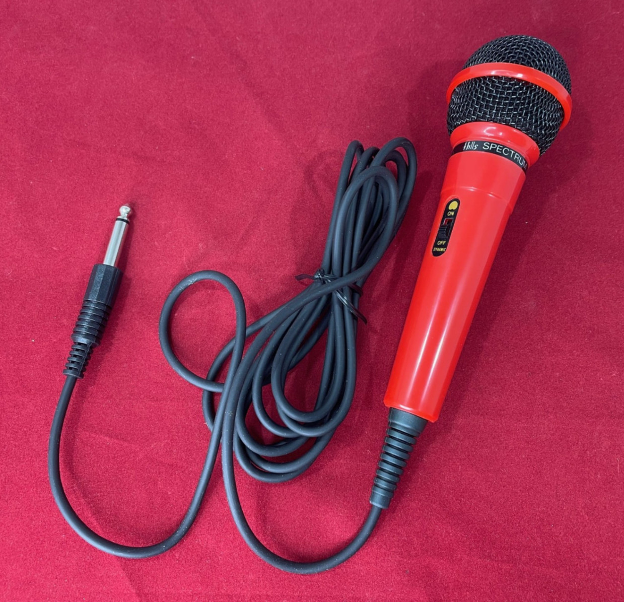 New VINTAGE Spectrum 600 Ohm Uni-Directional Microphone with 6.35mm 1/4″ Jack