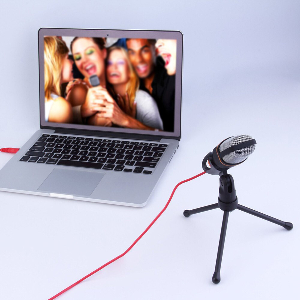 Microphone Professional Mic Desktop Stand Tropid Live Online Stream Music Sing