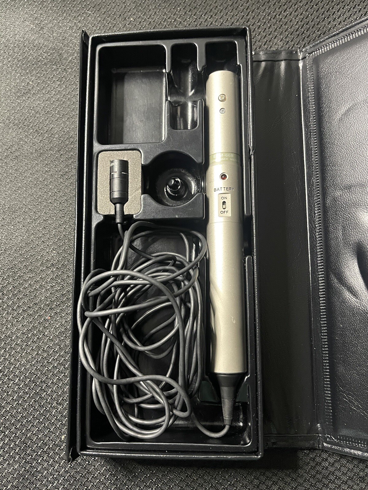 Sony electret condenser lavalier microphone ECM-66B
