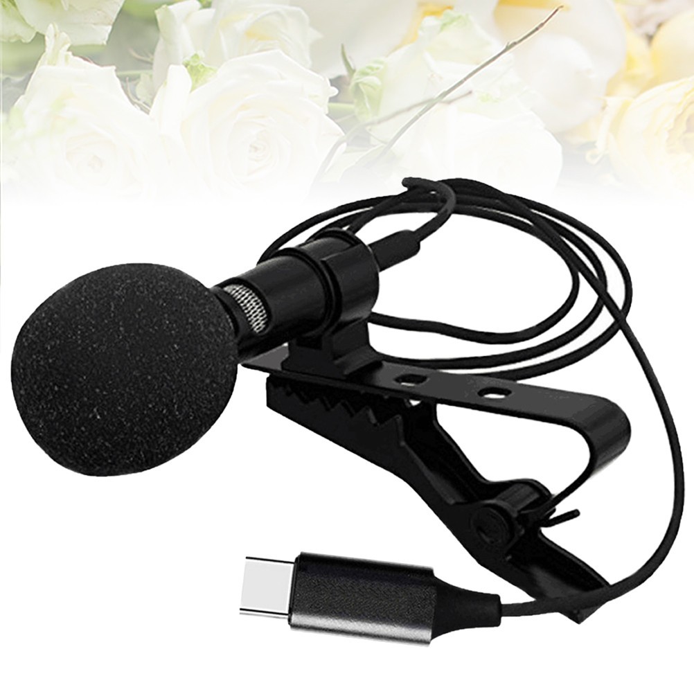 Lavalier Mic for Smartphone Recording Cell Singing Microphone System