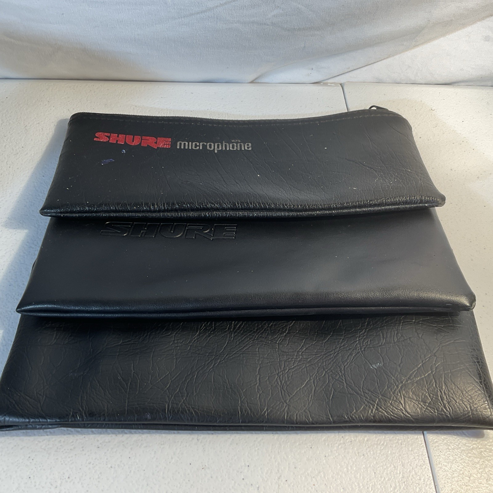 Shure Mic Bags, 5 1/2 x 12 1/2, Set of 3