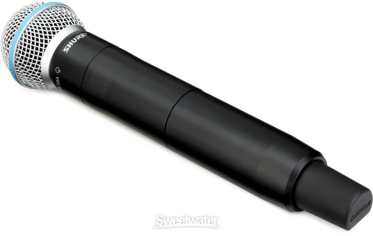 Shure SLXD2+ Wireless Handheld Transmitter with Beta58A Microphone Capsule – G57