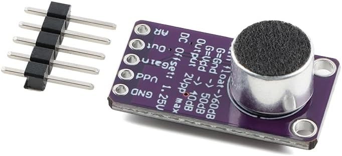 5Pcs Microphone AGC Amplifier Module MIC Sound Sensor for Arduino Raspberry Pi