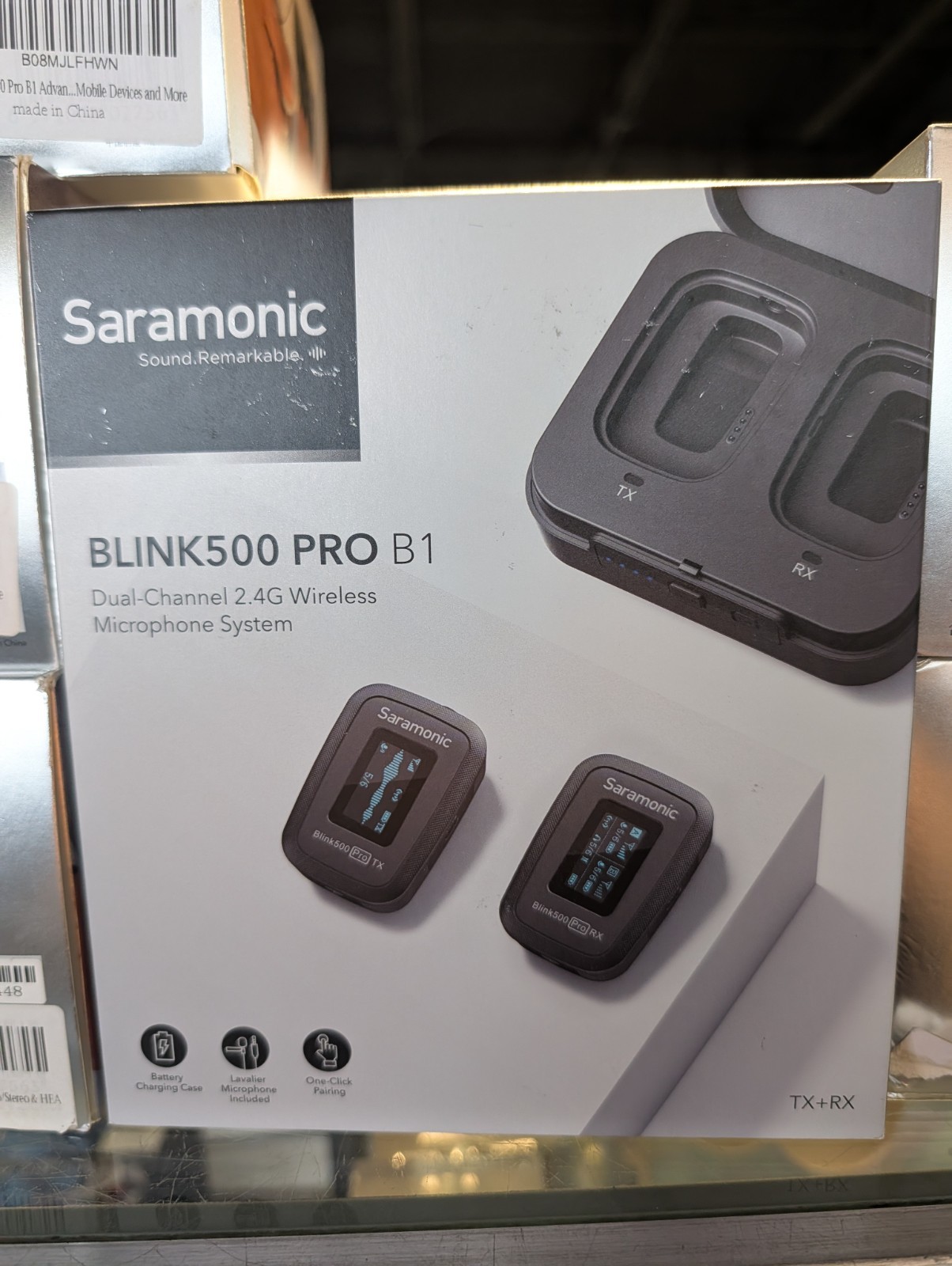 Saramonic Blink500 Pro B1 Dual Channel Wireless Lavalier Microphone System NEW