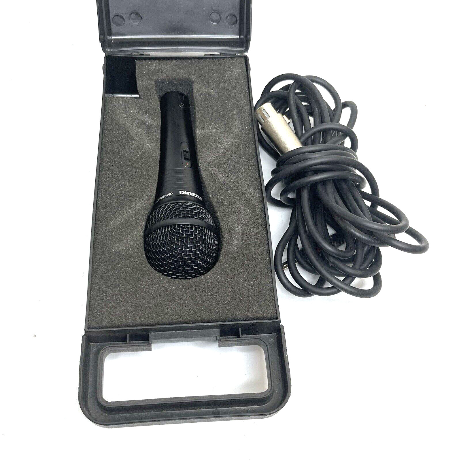 Suzuki SMD-138 Dynamic Microphone Mic Uni-Directional & xlr to 1/4″ plug cord