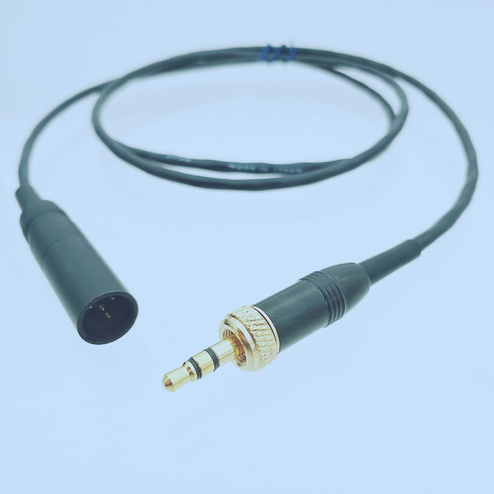Microphone Adapter 3.5mm for Sennheiser to Shure TA4M Mini-XLR male connector