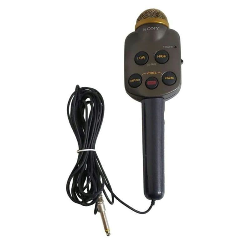 Sony Voice Changer Dynamic Microphone Variety ECM-V1 Black Condenser Home Record