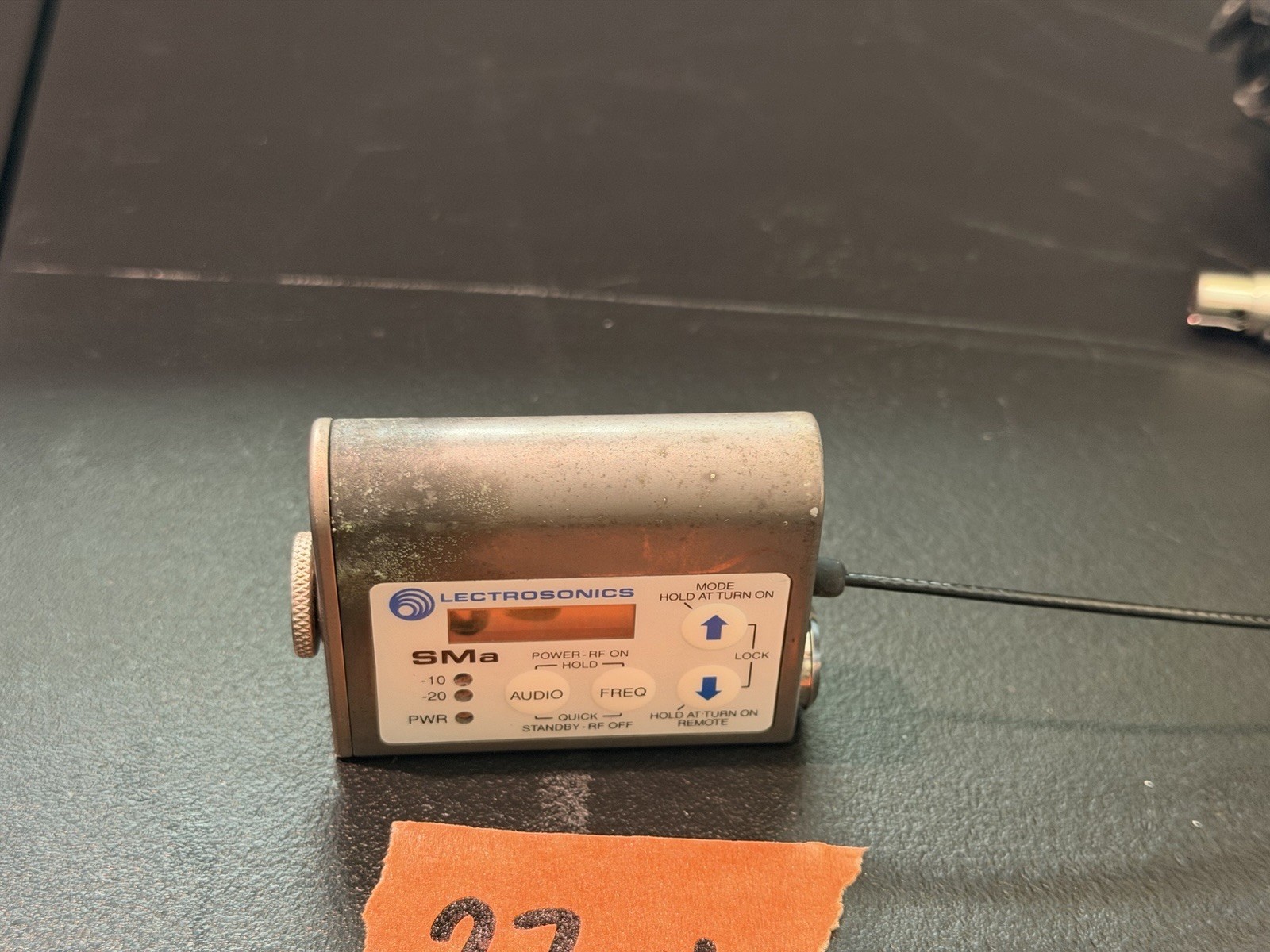 Lectrosonics SMa Bodypack Wireless Transmitter Block 22 563.2 – 588.7 MHz