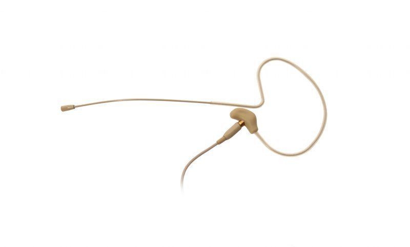 OSP Tan Earset Hook Mic w/ 3.5mm plug for Sennheiser Wireless Bodypack Systems