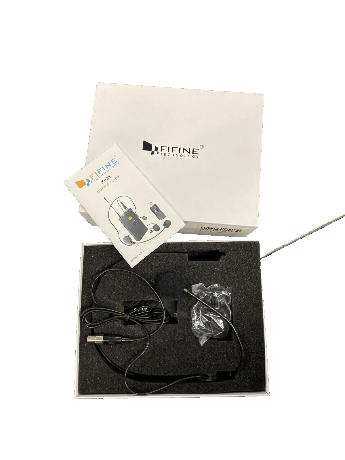 FIFINE Wireless USB Microphone Recorder for PC & Mac – K031B