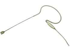 Point Source CO-3-SH Omnidirectional Earset Microphone with TA4F Connector BLACK