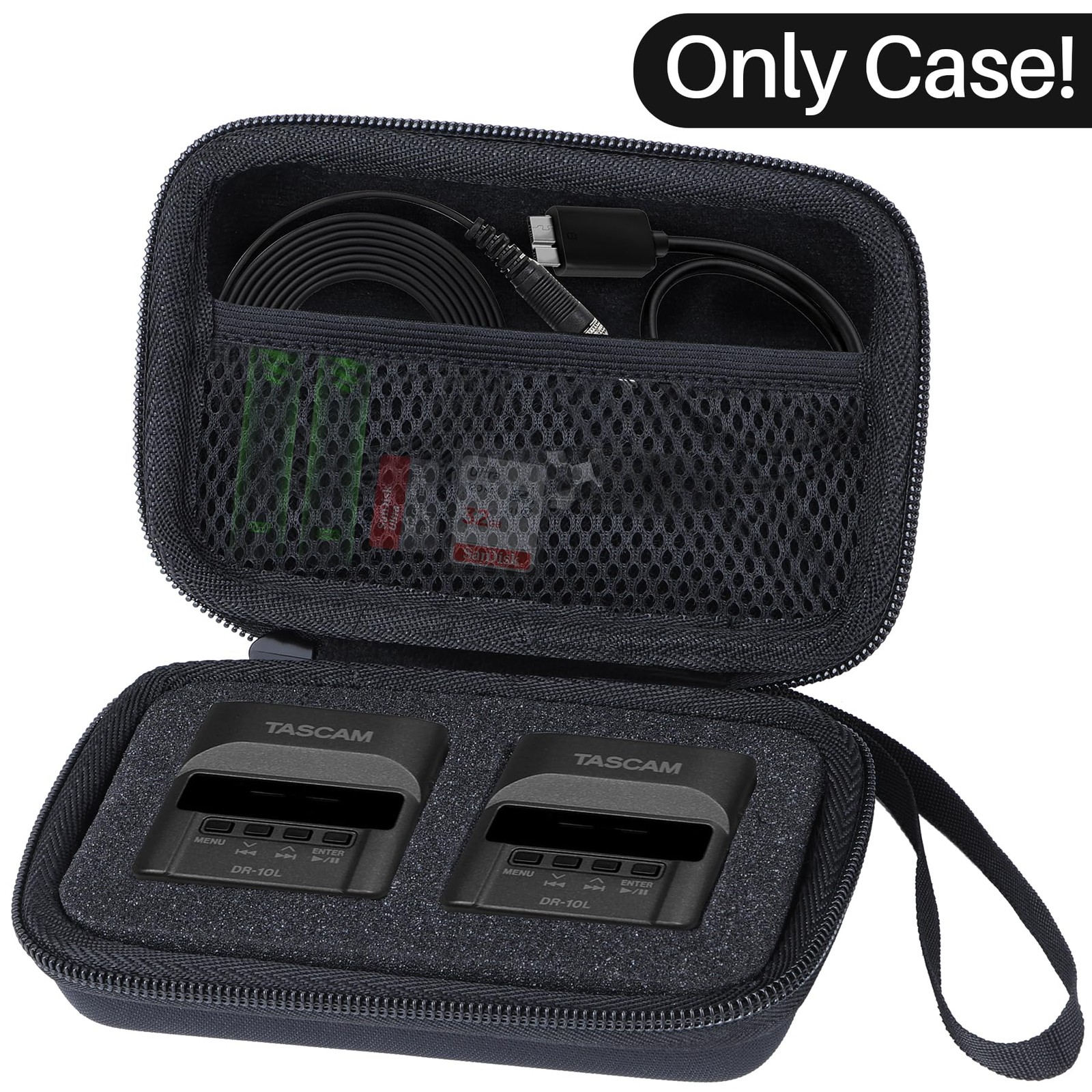 Storage Case Compatible with TASCAM DR-10L / DR-10L Pro Ultra Portable Personal