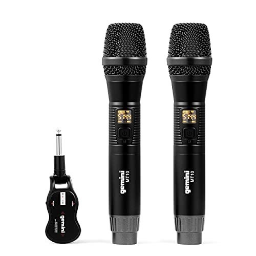 Gemini GMU-M100 Pro Karaoke Wireless Microphone Adapter for High-Quality Audio P