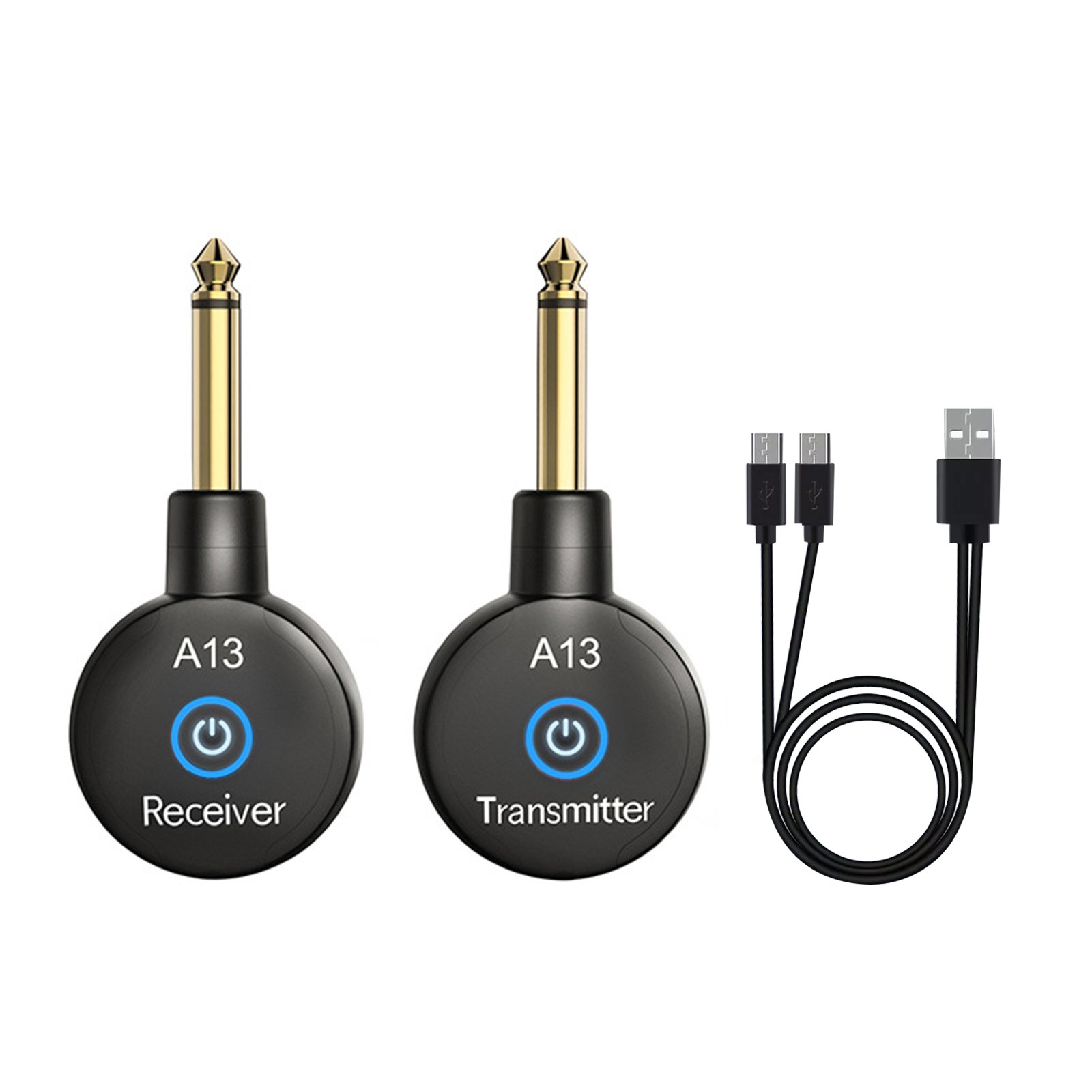 Wireless Guitar System Adapter Transmitter Receiver For Electric Instruments