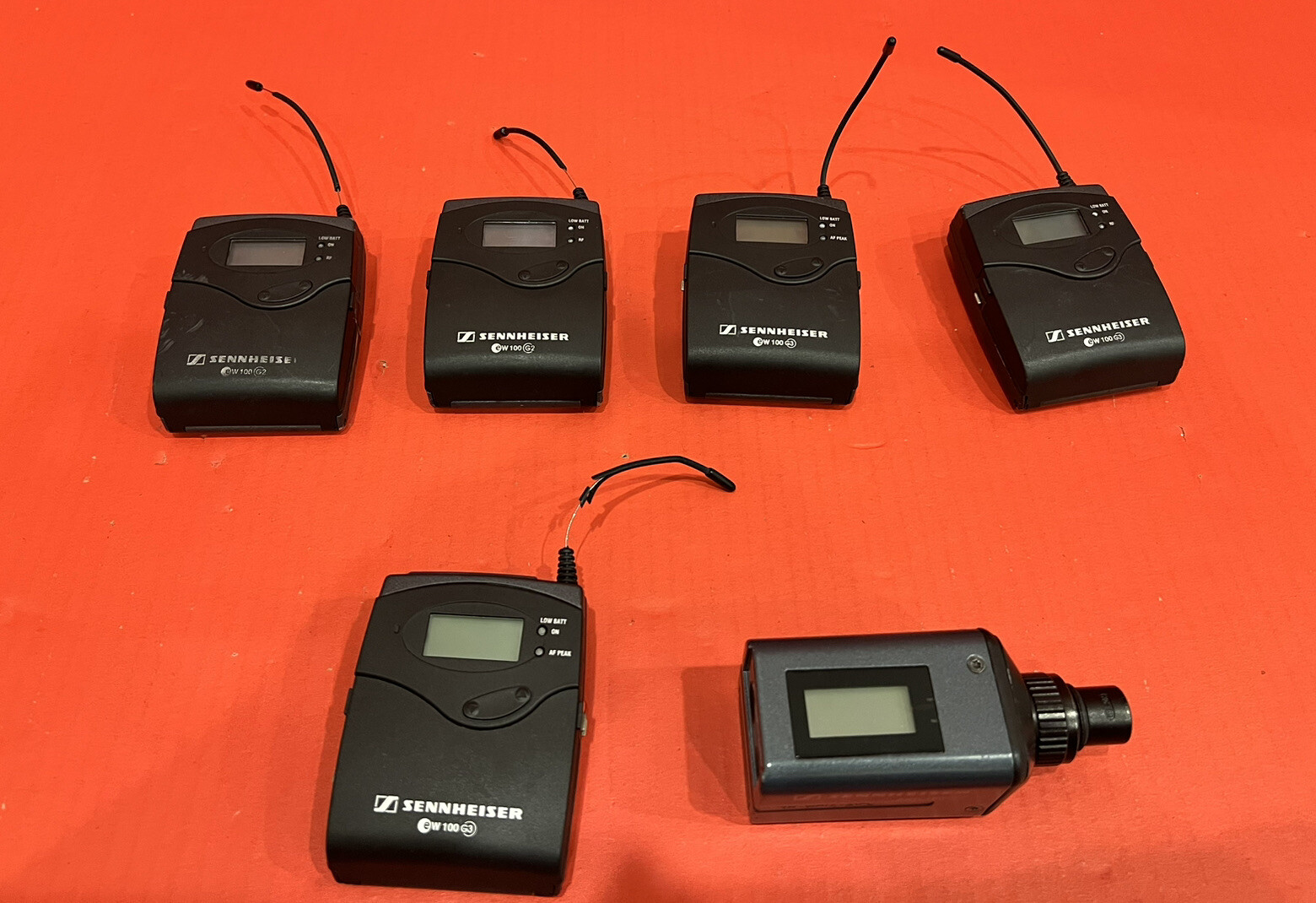 Sennheiser G2 EK 100 Receiver and SK 100 Transmitter 626-662 mhz and Bundle