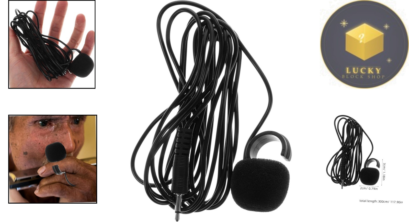 Lightweight Mini Pickup Microphone for Musicians – Easy Setup & Authentic Sound