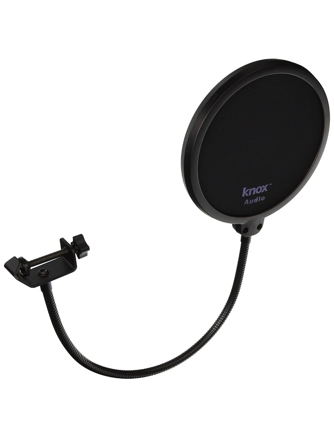 Pop Filter KN-PF1 for yeti mikes Gooseneck by Knox Gear Clear Pro Audio