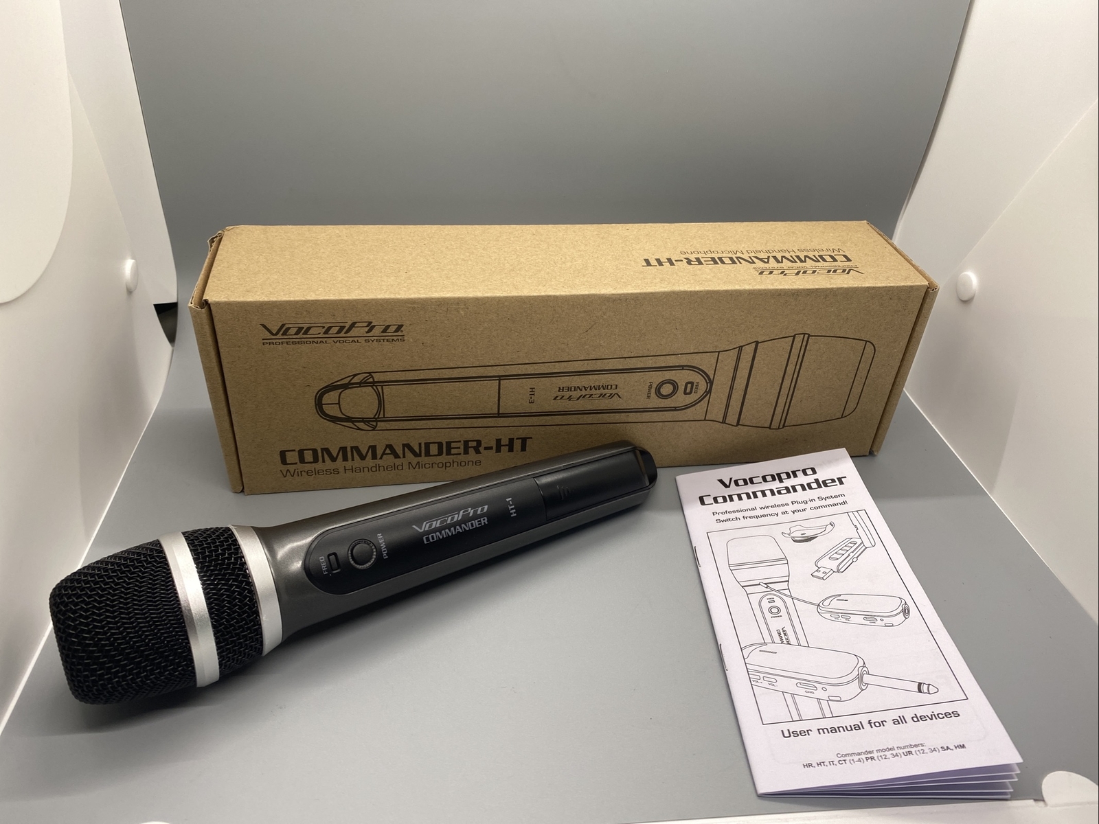 Vocopro Commander-HT-1 UHF Handheld Mic Transmitter For Commander(902.0-908.5)