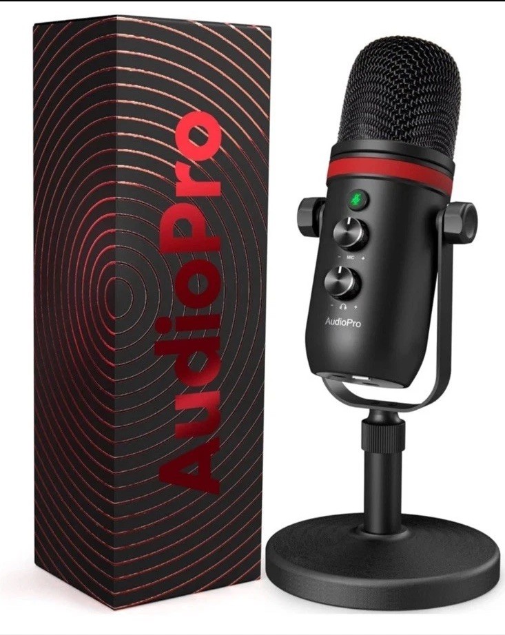 AudioPro – Professional Condenser Microphone – USB – New Sealed