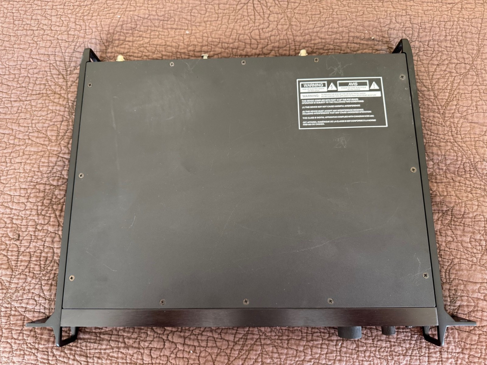 Shure UR4D L3 Dual Wireless Receiver L3 Rare 638-698 MHz