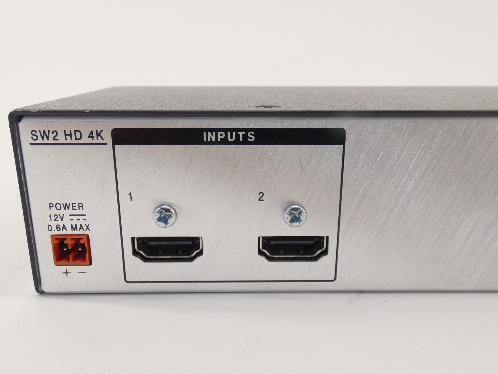 Extron SW2 HD 4K HDMI Switcher NO Power Cords 12V