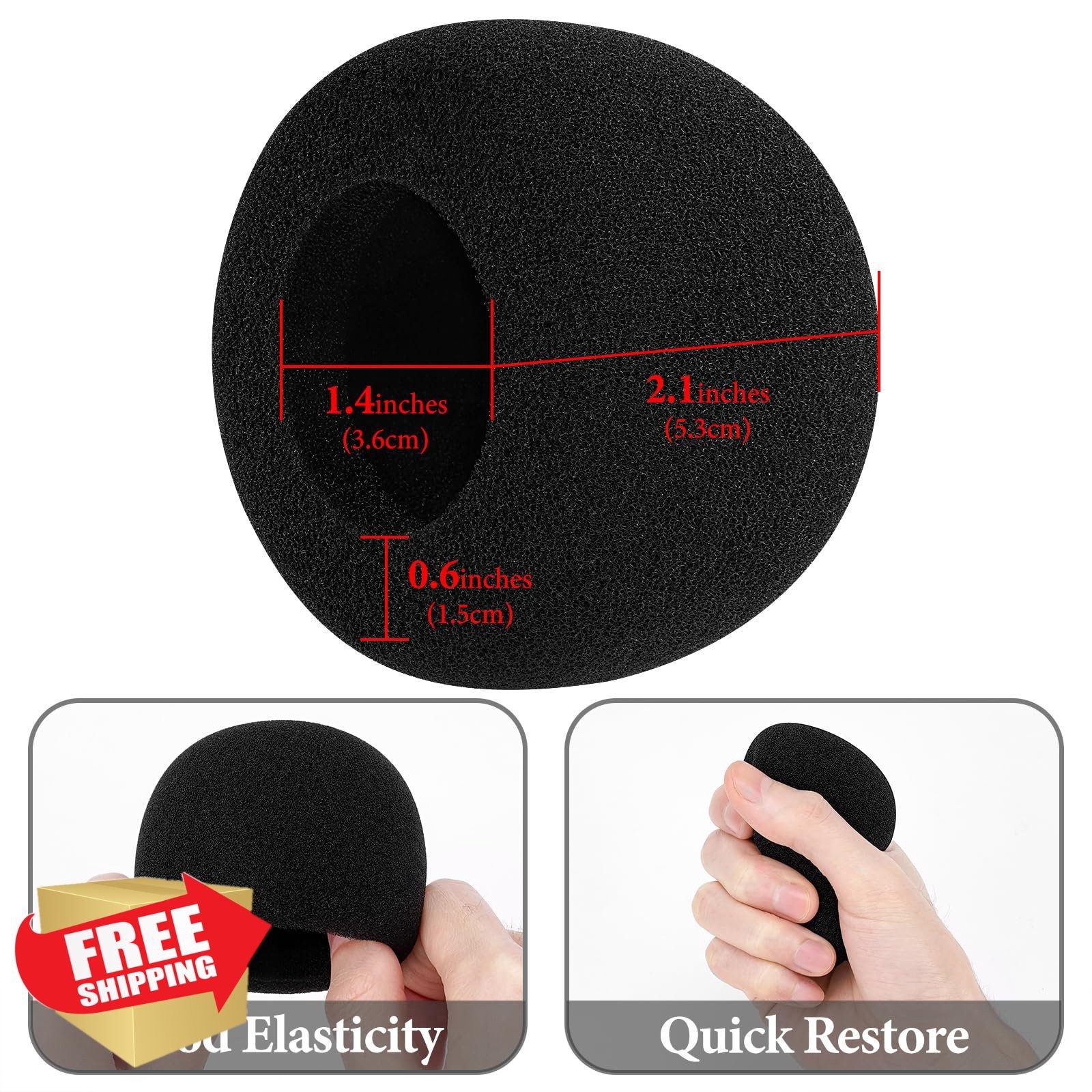 GEEKRIA H1 essential Windscreen 2pk