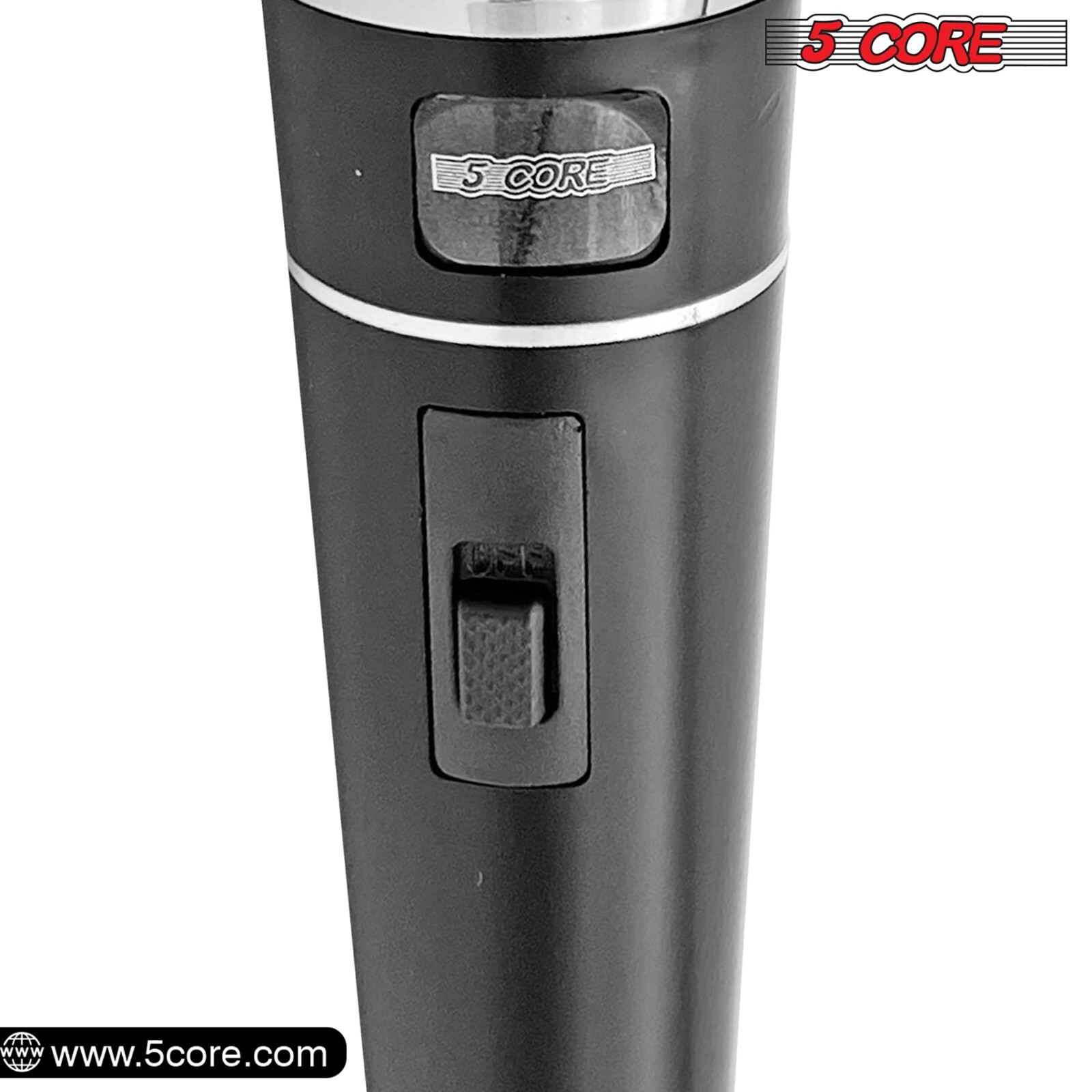 5Core Microphone Dynamic Microfono XLR Audio Cardioid Mic Vocal Karaoke Singing