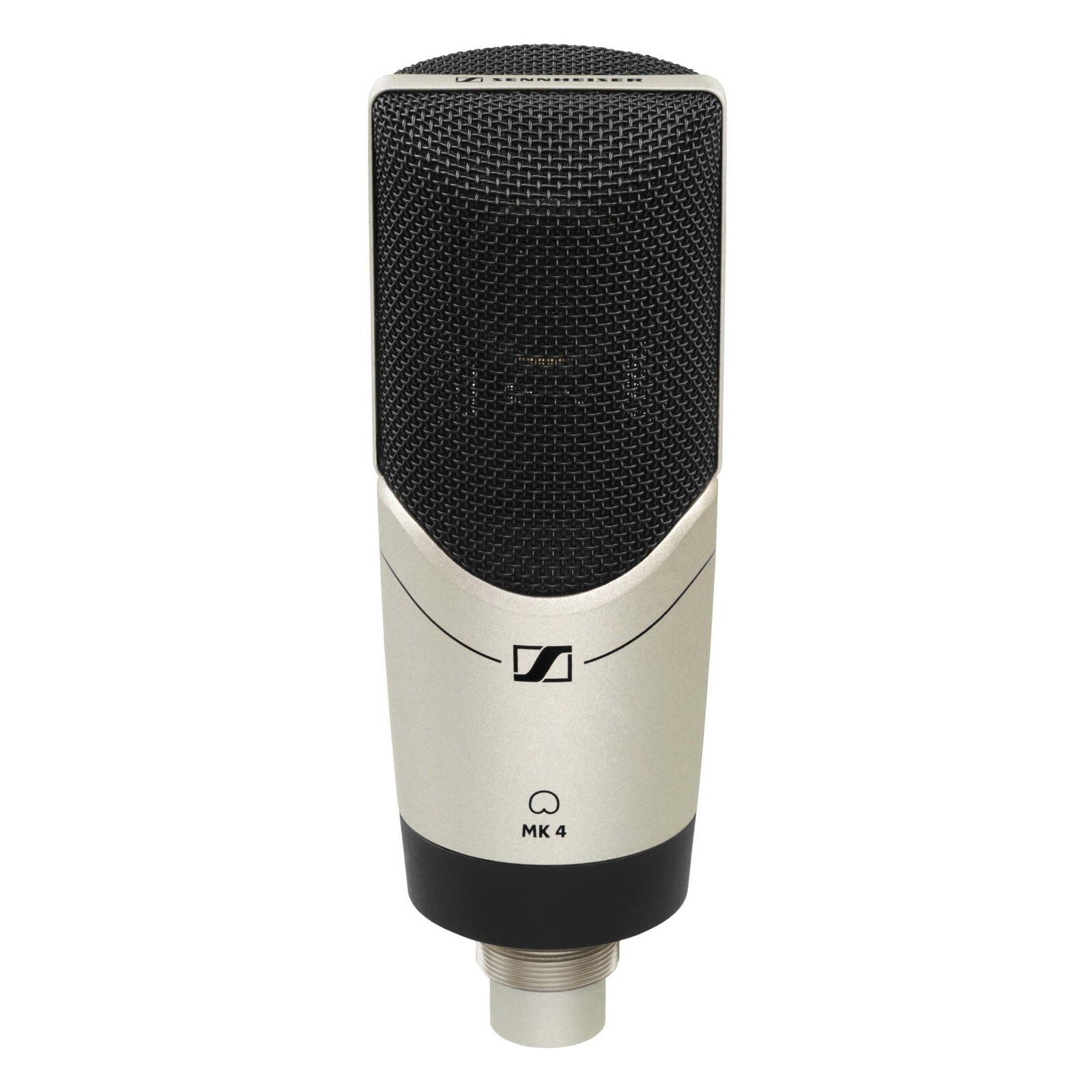 Sennheiser MK4 Large Diaphragm Condenser Microphone With Shock Mount And Cable